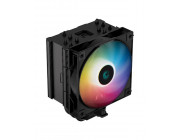 DEEPCOOL Cooler -AG500 BK ARGB-, Gammaxx Series, Intel Socket LGA1700/1200/1151/1150/1155 & AMD AM5/AM4, up to 240W, 1x ARGB PWM fan:120x120x25mm, 300~1850 RPM±10%, <29.4 dB(A), 67.88 CFM, 4-pin PWM, Fluid Dynamic Bearing, 5x 6mm Cooper heatpipes, Black